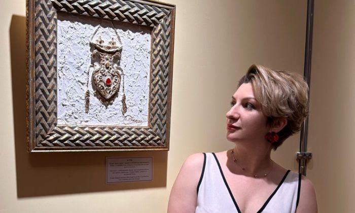 «Сокровища кочевников» из Атырау: картина местной художницы станет экспонатом президентского центра