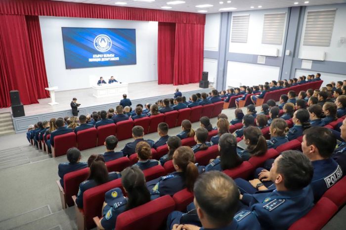 Министр МВД посетил Атыраускую область с рабочим визитом