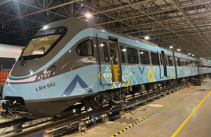 Первые поезда для астанинского LRT отправлены из Китая