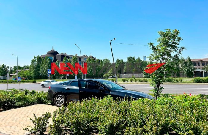 В Астане водитель умер за рулём и едва не сбил прохожих