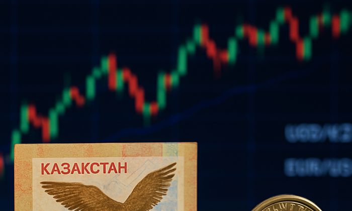 Курс тенге укрепился на 0,3% в мае, объём торговли на бирже снизился