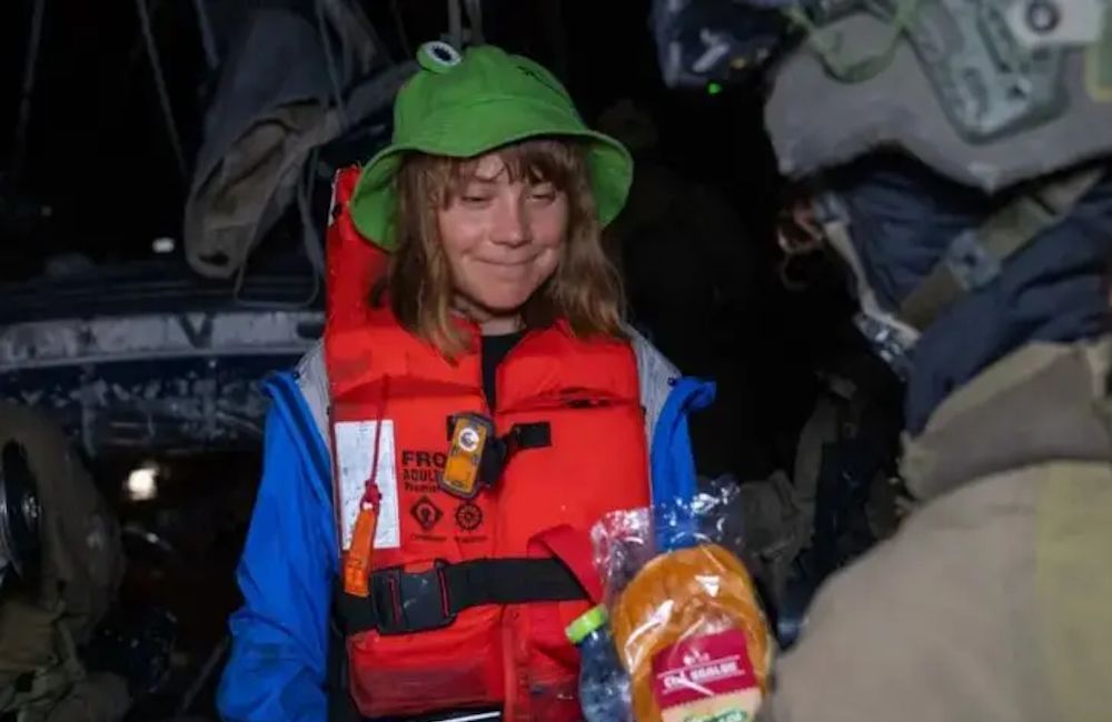 Грета Тунберг, фото МИД Израиля