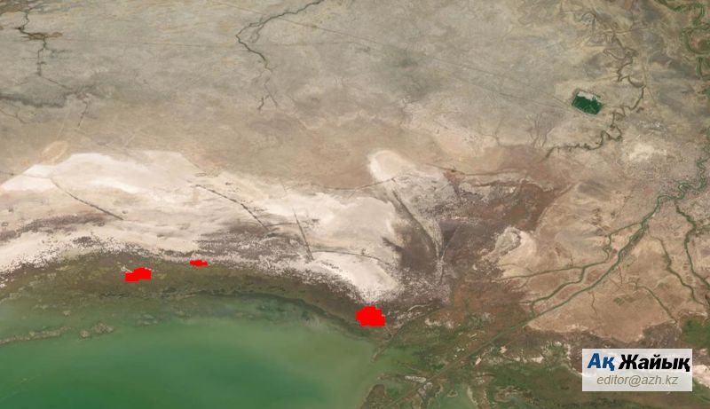 очаги возгораний на карте пожаров NASA по состоянию на 15:30 очаги возгораний на карте пожаров NASA по состоянию на 15:30