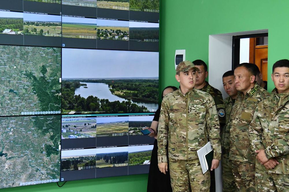 система мониторинга раннего обнаружения пожаров, фото пресс-службы министерства экологии РК система мониторинга раннего обнаружения пожаров, фото пресс-службы министерства экологии РК