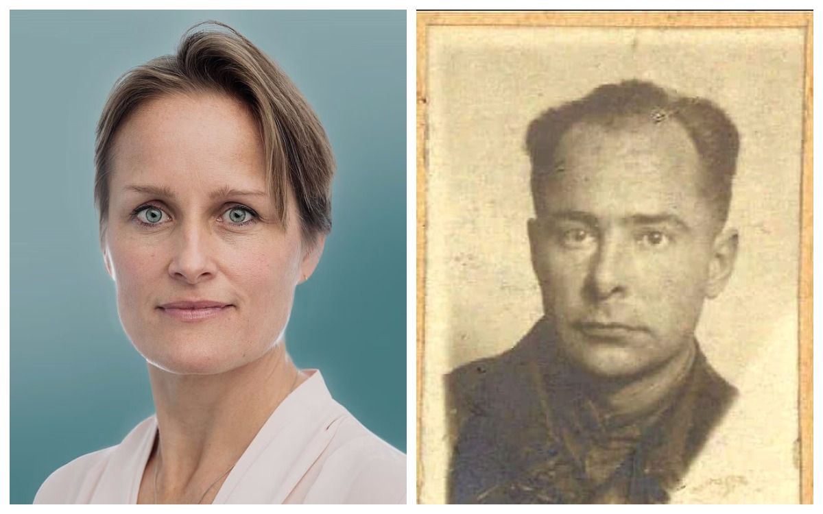 Блейз Метревели (слева) и ее дедушка