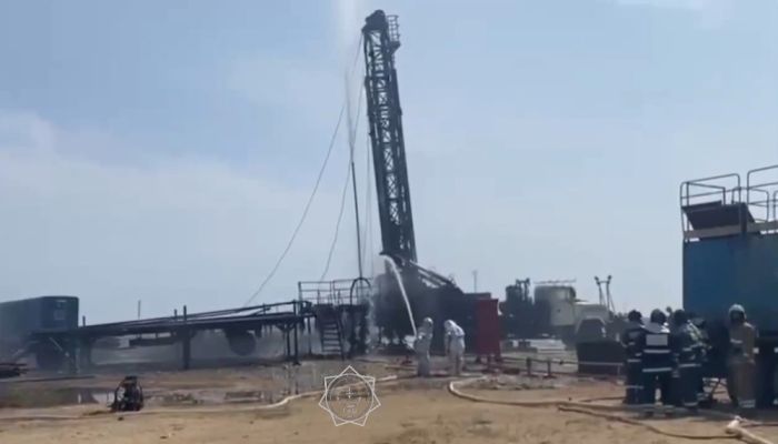 Авария на месторождении Толкын ликвидирована