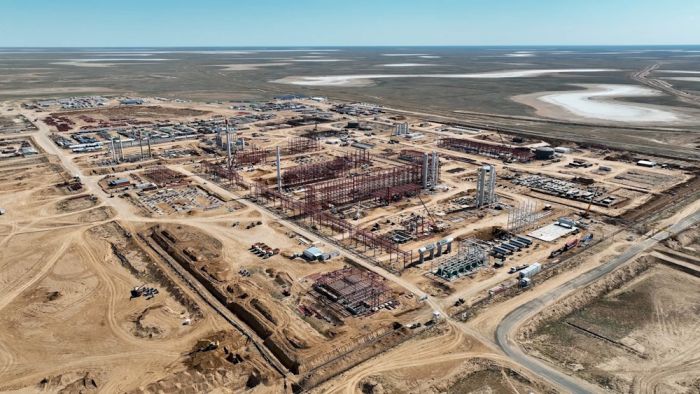 ГПЗ на Кашагане: продолжаются СМР