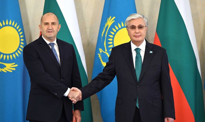 Касым-Жомарт Токаев провёл переговоры с президентом Болгарии 