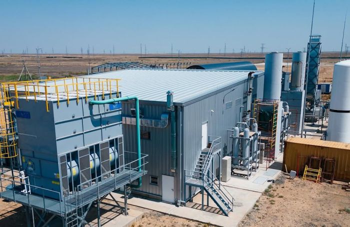 В Атырау запускают завод по производству сжиженного азота и кислорода