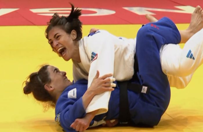 Абиба Абужакынова завоевала серебряную медаль чемпионата мира по дзюдо