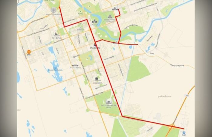 Визит Си Цзиньпина: где в Астане перекроют дороги