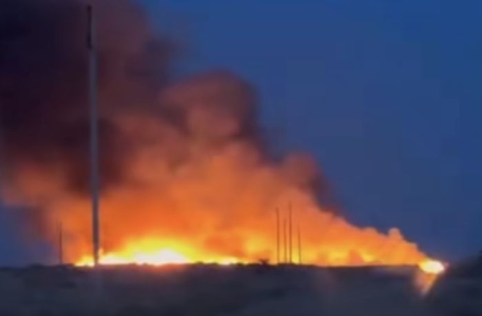 Пожар на полигоне под Кульсары потушен