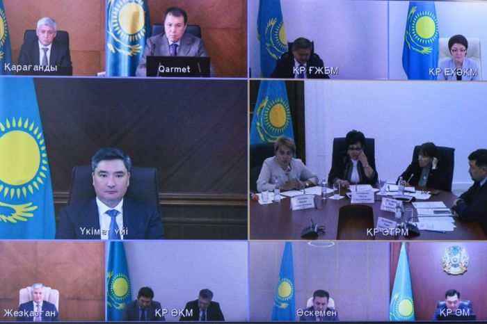 Бектенов обсудил снижение выбросов на крупных предприятиях