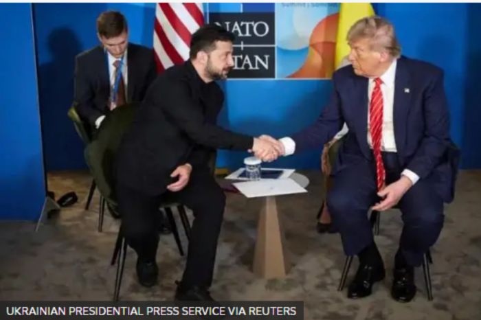 Трамп встретился с Зеленским на саммите НАТО