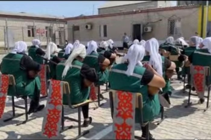 В исправительном учреждении отметили Национальный день домбры