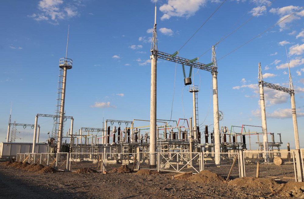 новая подстанция Акши