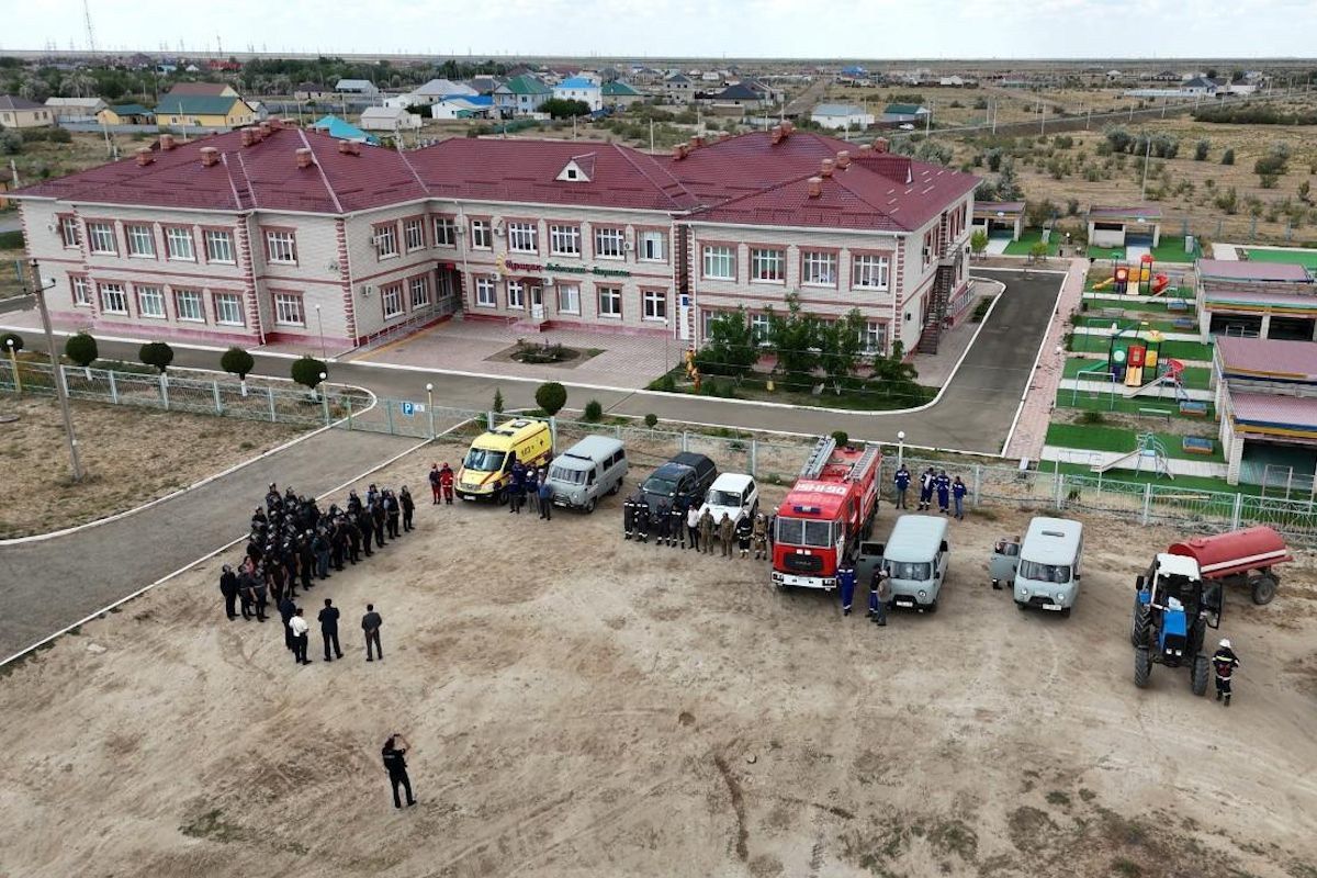антитеррористические учения в Атырауской области, фото АТЦ РК