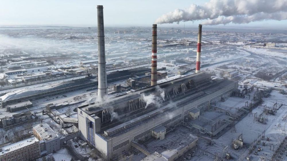 Петропавловская ТЭЦ-2, фото пресс-службы правительства