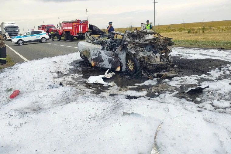 фото очевидцев аварии