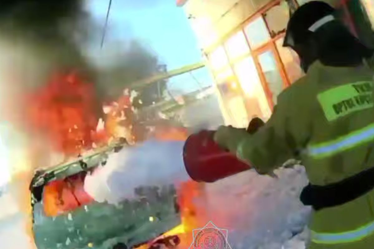 скриншот видео МЧС РК