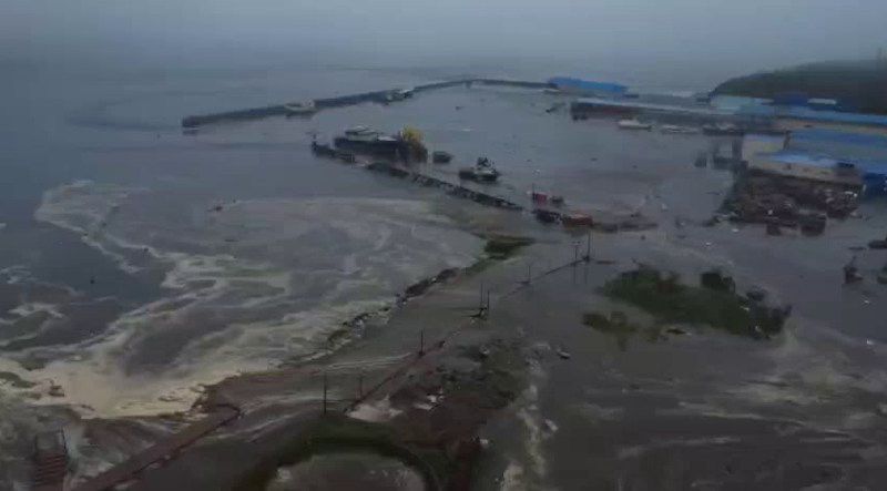 последствия цунами в Северо-Курильске