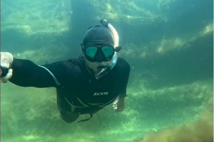 Опасная зона: дайвер из Актау показал, где нельзя купаться