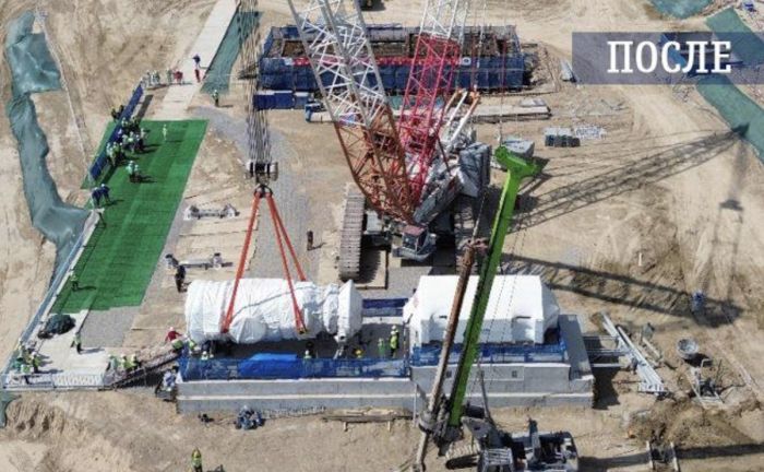 На Алматинской ТЭЦ-2 начали установку газовой турбины