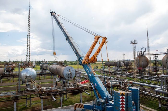 На ПНХЗ проходит плановая модернизация оборудования