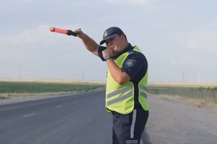 Полиция проводит масштабную профилактику ДТП в Атырауской области