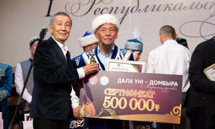 Главный имам Кызылкогинского района завоевал Гран-при в номинации жыр-терме