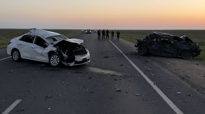 Четыре человека погибли в ДТП на "астраханке"