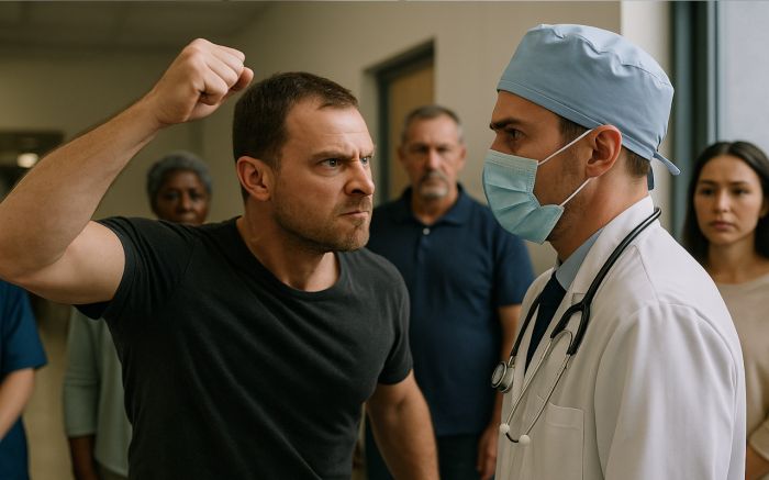 В Костанае пациент избил хирурга — врач в реанимации