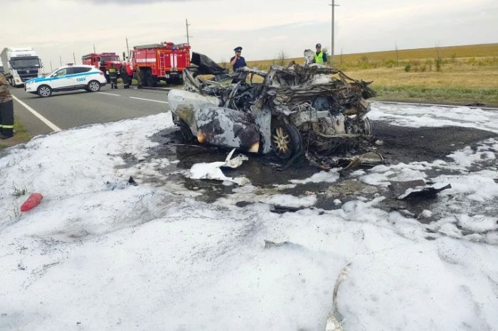 В ДТП на дороге Уральск - Озинки погибли четверо