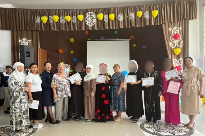 В колонии Атырауской области прошёл конкурс «Супермама»