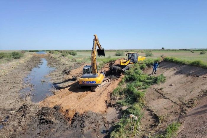 780 км каналов очищены для аграриев — «Казводхоз» продолжает масштабные работы