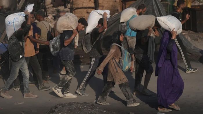 Израиль приостановил боевые действия в части сектора Газа