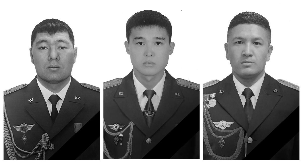 слева направо: Уйсинбаев, Ержигитов, Манагельды, фото МО РК, коллаж "АЖ"