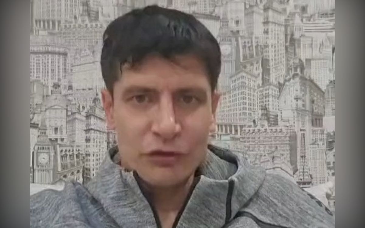 Антон Князев, стоп-кадр видео из социальных сетей Антон Князев, стоп-кадр видео из социальных сетей