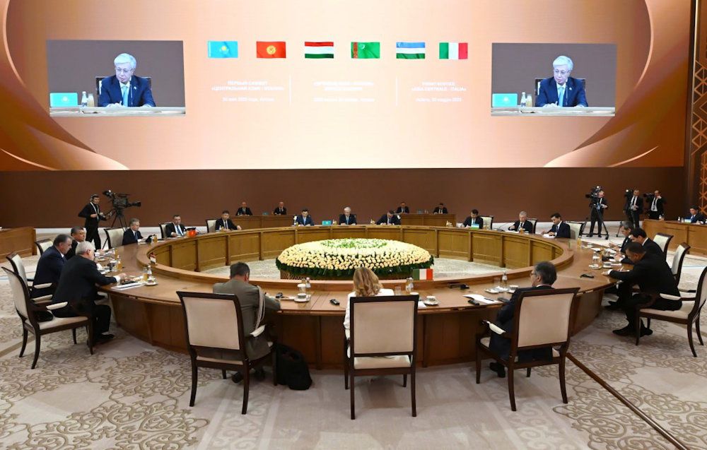 первый саммит "Центральная Азия - Италия", май 2025 года первый саммит "Центральная Азия - Италия", май 2025 года