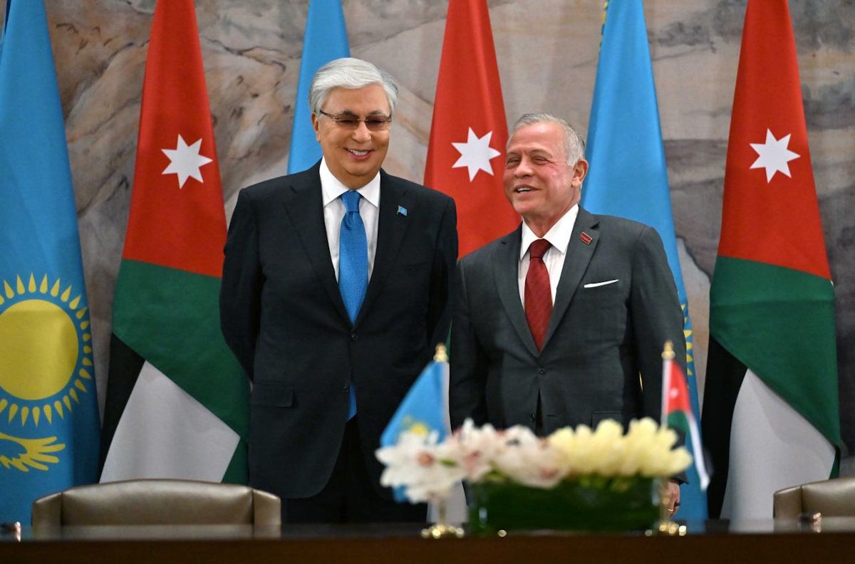 Касым-Жомарт Токаев и Абдалла II бен аль-Хусейн, фото Акорды Касым-Жомарт Токаев и Абдалла II бен аль-Хусейн, фото Акорды