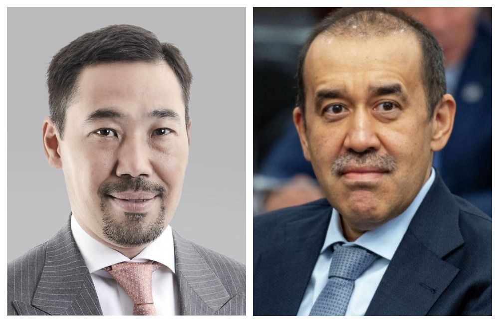 Азамат Капенов (слева) и Карим Масимов Азамат Капенов (слева) и Карим Масимов