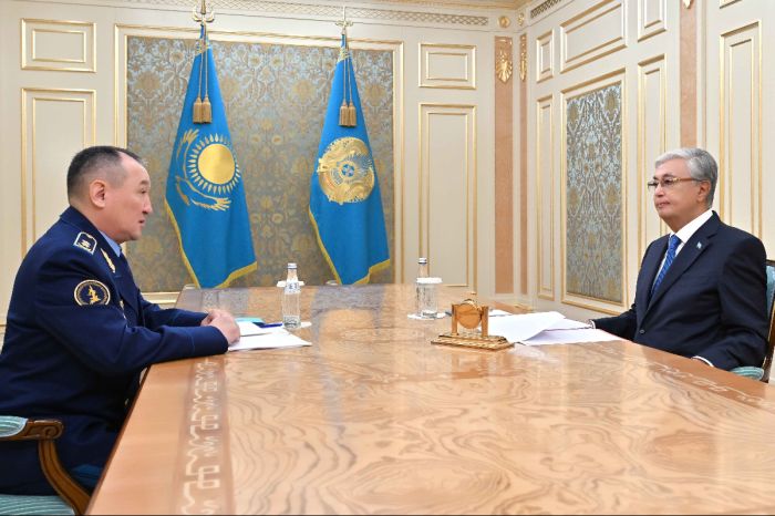Президент принял министра обороны Даурена Косанова