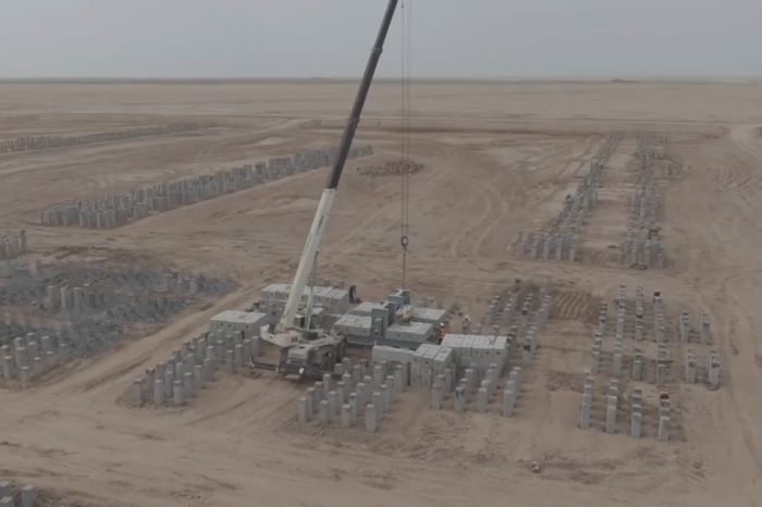 В Атырауской области продолжается строительство завода Силлено по производству полиэтилена