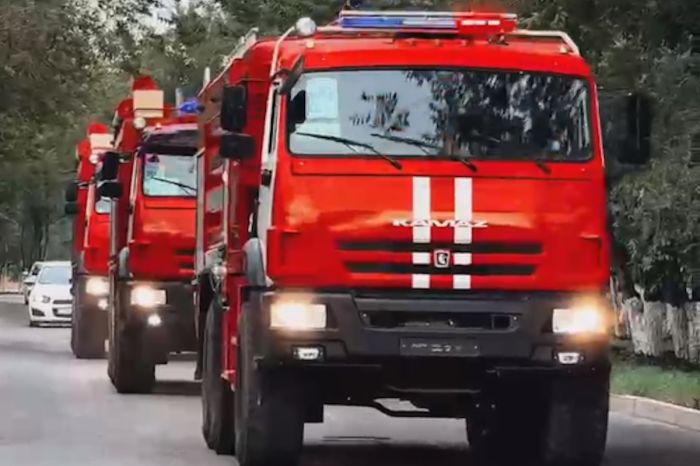 В Атыраускую область поступила новая пожарная техника