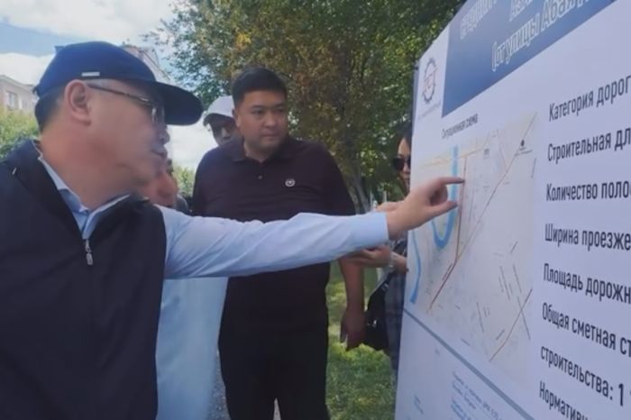 В Атырау завершается основной этап работ на проспекте Азаттык