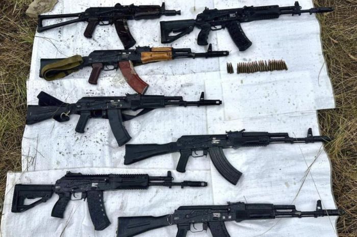 В Казахстане изъяли оружие и боеприпасы, похищенные во время январских событий