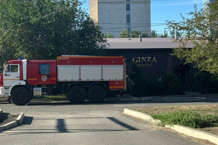 В котельной ресторана Ginza "коротнула" проводка