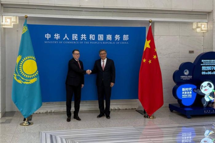 Казахстан и Китай намерены удвоить товарооборот к 2030 году