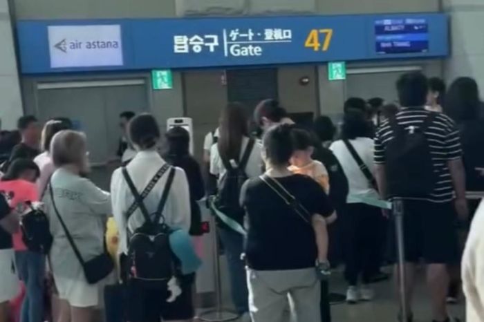 В Сеуле задержали рейс Air Astana: пассажиры застряли в аэропорту