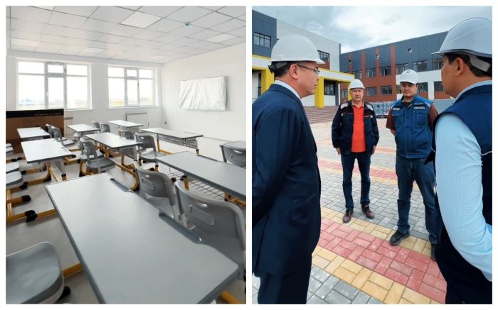 В Еркинкала-2 завершается строительство школы на 600 мест